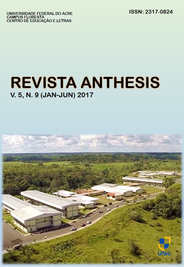 					Visualizar v. 5 n. 9 (2017): Anthesis
				